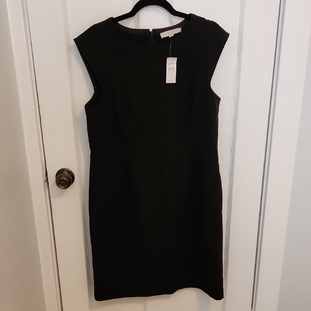 Loft Classic Black Mini Dress